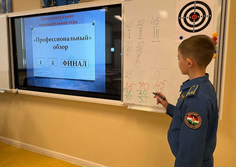 Интерактивная игра «Профессиональный обзор». 